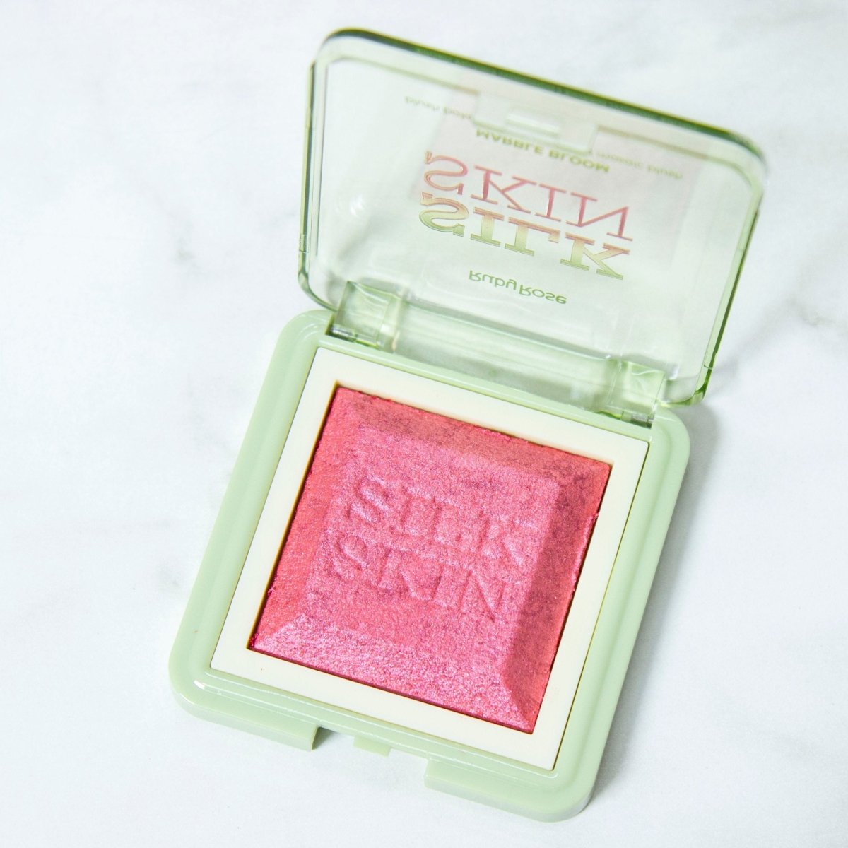 Blush Marble Bloom - Ruby Rose Silk Skin