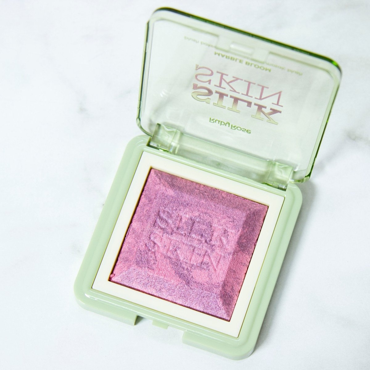 Blush Marble Bloom - Ruby Rose Silk Skin