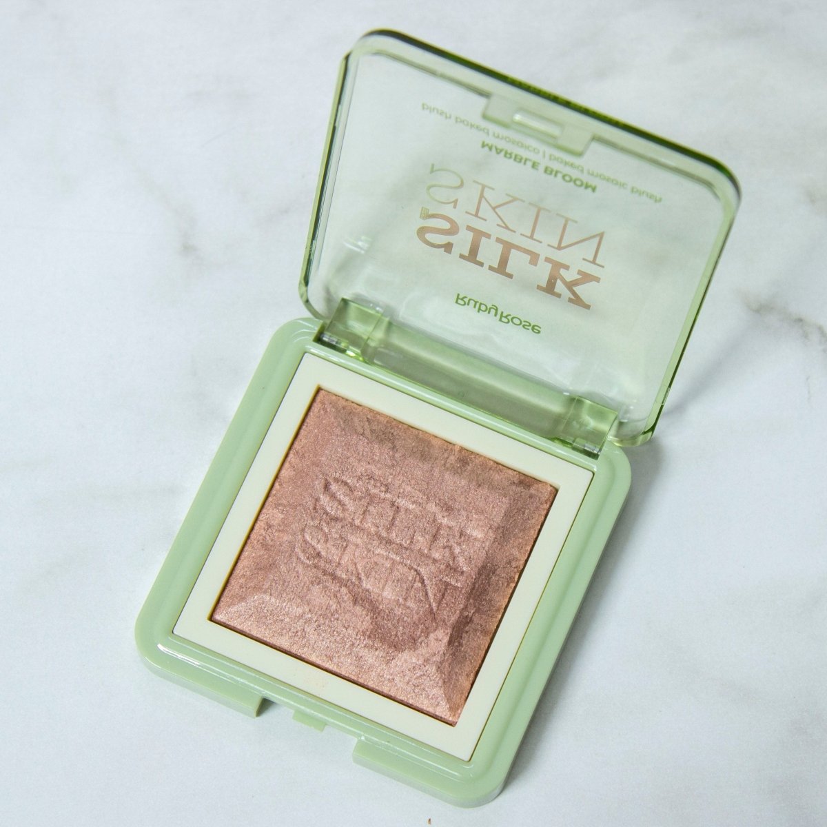 Blush Marble Bloom - Ruby Rose Silk Skin