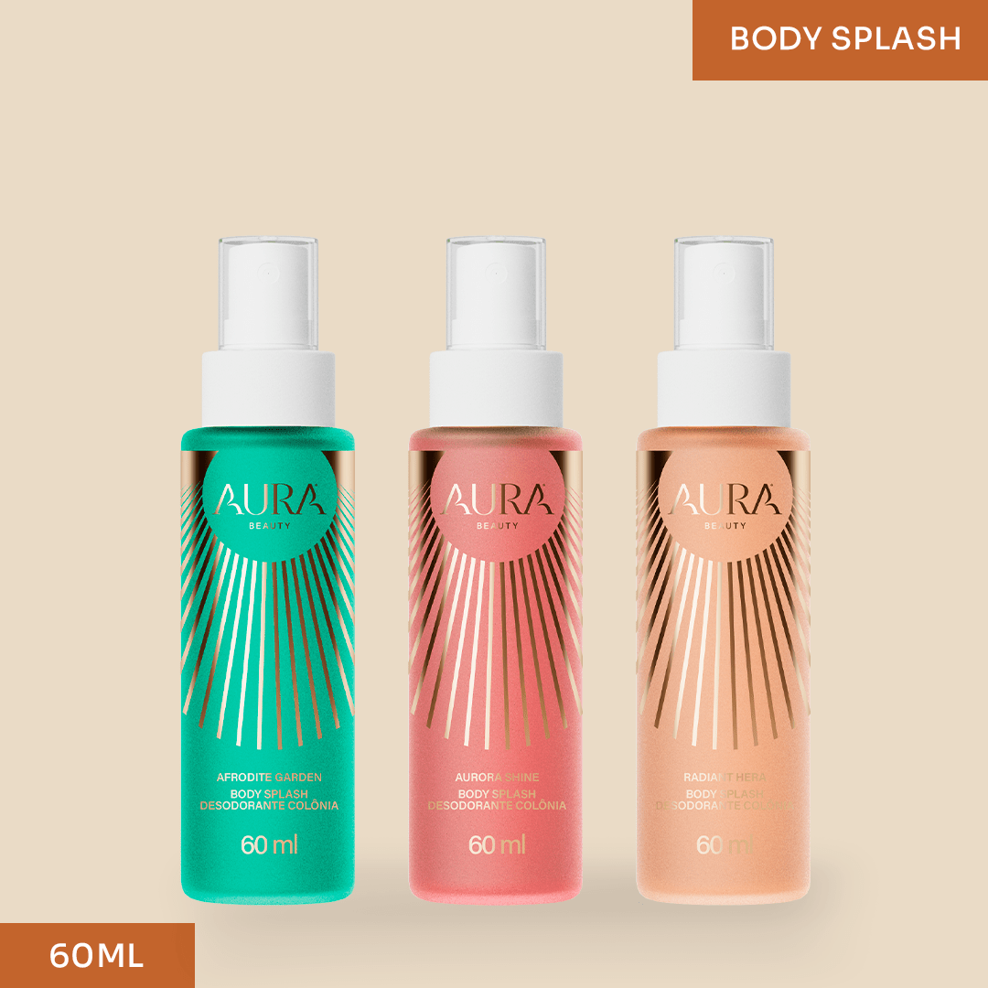 Body Splash 200ml + Kit Triologia Das Deusas 60ml