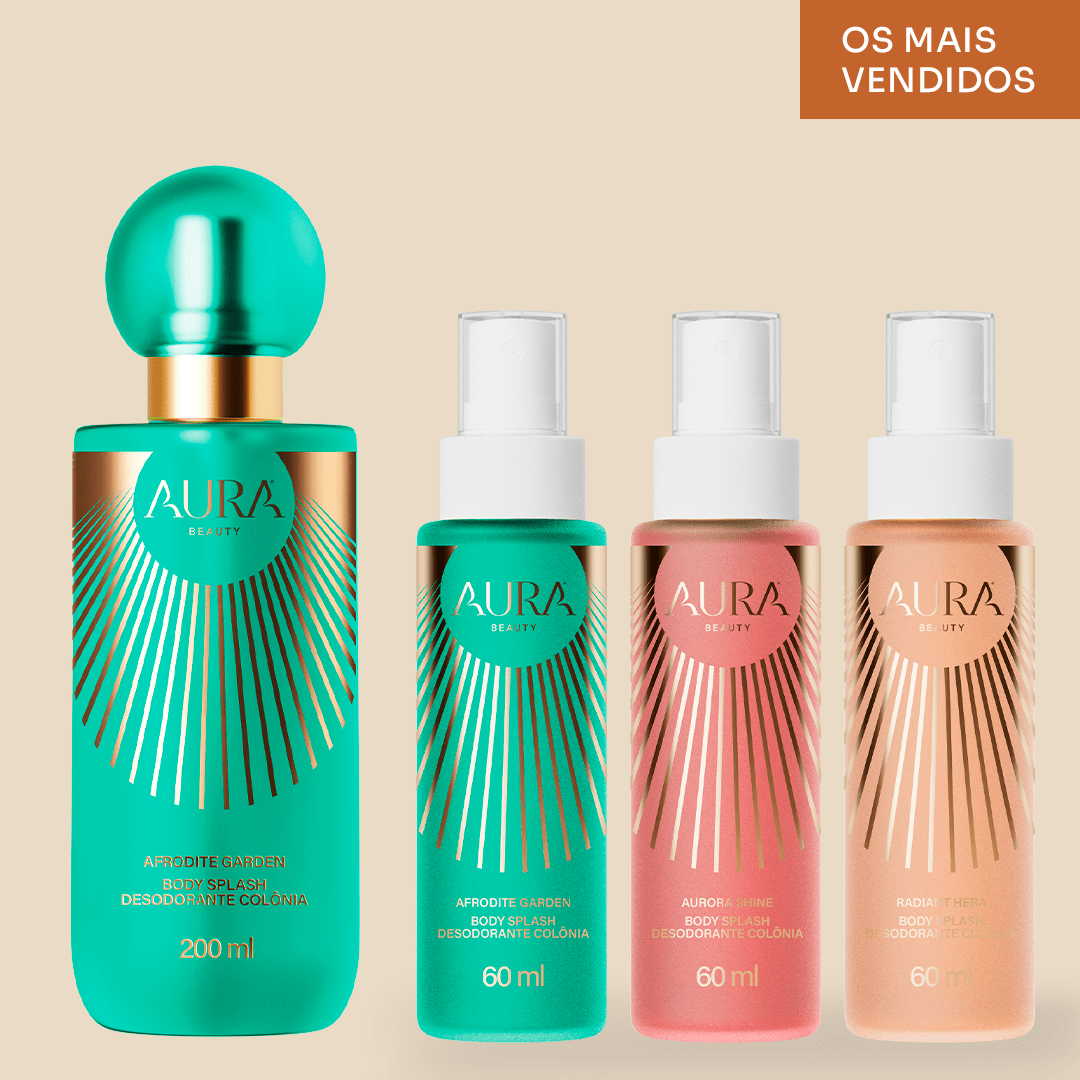 Body Splash 200ml + Kit Triologia Das Deusas 60ml - 