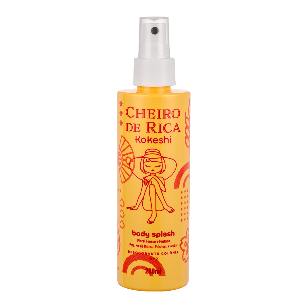 Body Splash - Cheiro de Rica Floral Fresco e Frutado - Perfumes e Colónias KS01037