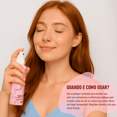 Body Splash - Cheiro de Rica Floral Intenso e Adocicado
