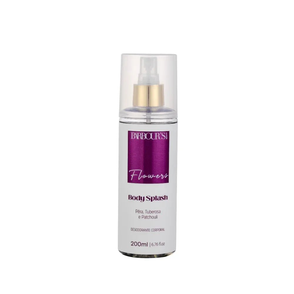 Body Splash Flowers Desodorante Colônia 200ml - Perfumes e Colónias BB02022