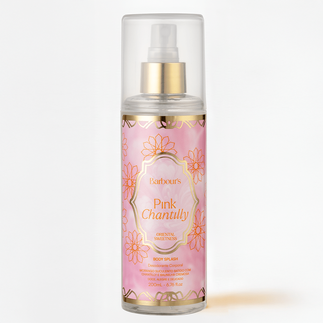Body Splash Pink Chantilly Desodorante Colônia 200ml - Perfumes e Colónias 10133