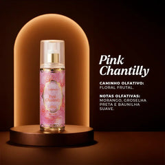 Body Splash Pink Chantilly Desodorante Colônia 200ml