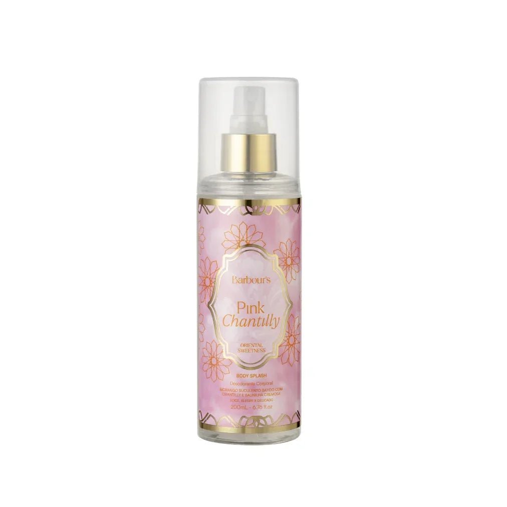 Body Splash Pink Chantilly Desodorante Colônia 200ml - Perfumes e Colónias BB02036