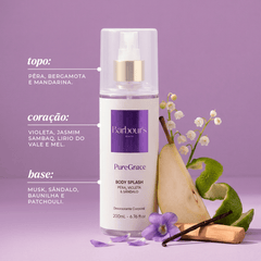 Body Splash Pure Grace Desodorante Colônia 200ml
