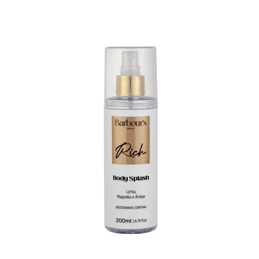 Body Splash Rich Desodorante Colônia 200ml - Perfumes e Colónias BB02029