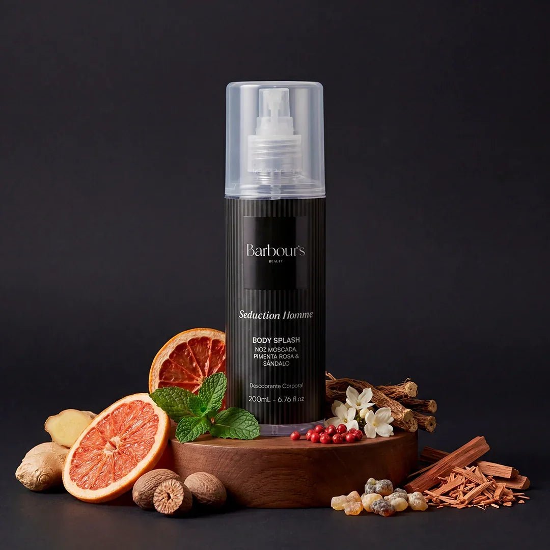 Body Splash Seduction Homme Desodorante Colônia 200ml