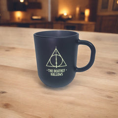 Caneca de Vidro Harry Potter e As Relíquias da Morte - 300ml