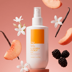 Capri Élixir, Portofino Rose, Cannes Gold , Mônaco Scape, Paris Noir e Riviera Aqua -  Kit 6 Body Splash Desodorante Col