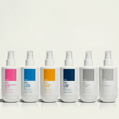 Capri Élixir, Portofino Rose, Cannes Gold , Mônaco Scape, Paris Noir e Riviera Aqua -  Kit 6 Body Splash Desodorante Col