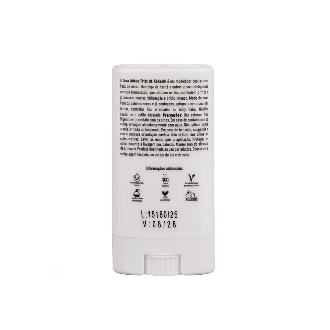 Cera Antifrizz Adeus Frizz 12g