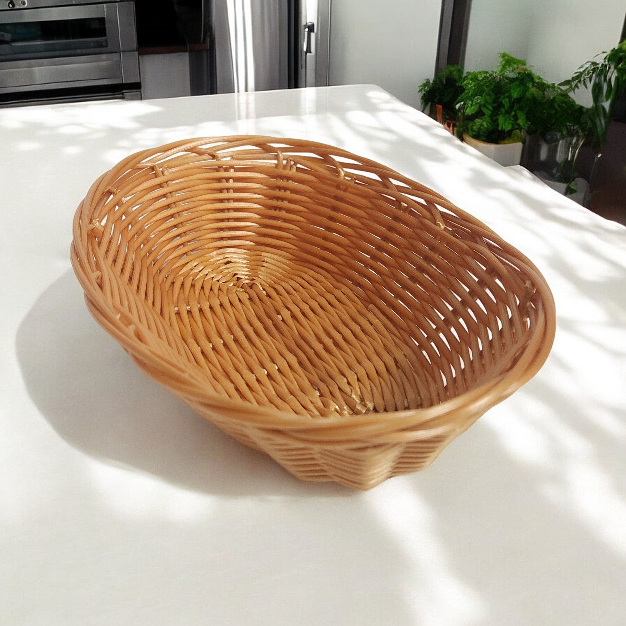 Cesto Lily de Rattan - Oval