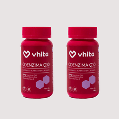 Combo 2x - Coenzima Q10 120 mg em cápsulas com Vitamina E
