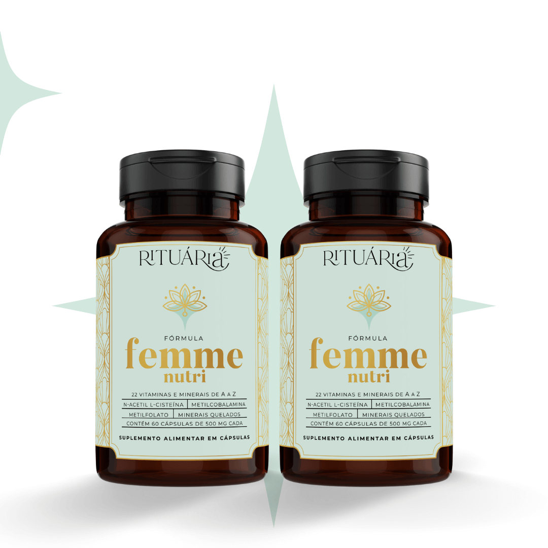 Combo 2x - Fórmula Femme Nutri (60 Dias) - Vitaminas e suplementos KRT99083