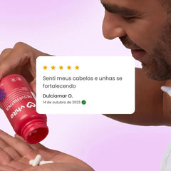 Combo 2x - Resveratrol 165mg com licopeno biotina e proantocianidinas em 1 cápsula