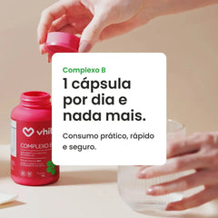 Combo 3x - Complexo B com Manganês - 60 cápsulas
