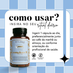 Combo 3x Fórmula Complexo B - 60 Dias (60 Cápsulas)