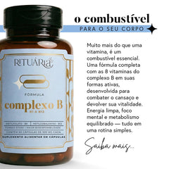Combo 3x Fórmula Complexo B - 60 Dias (60 Cápsulas)