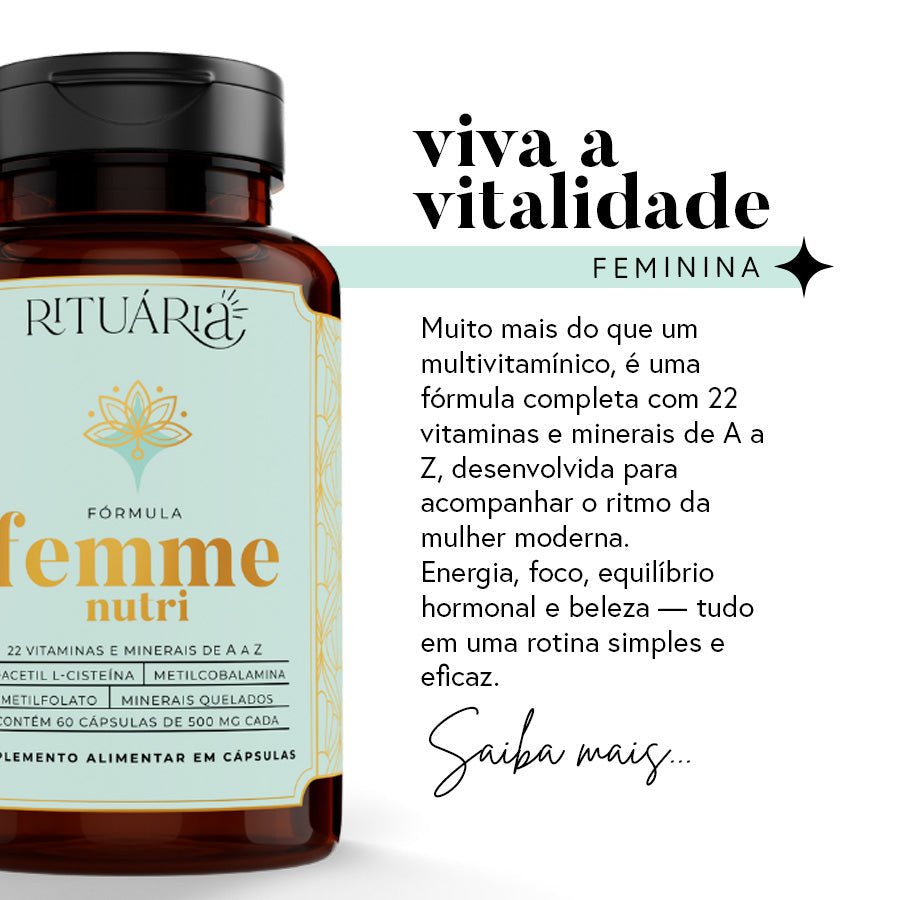 Combo 3x - Fórmula Femme Nutri (90 Dias)