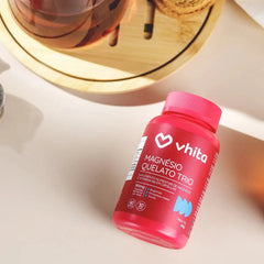 Combo 3x - Magnésio Quelato Trio 350mg | Bisglicinato, Dimalato e Taurato com Vitamina B6 (60 Cápsulas)