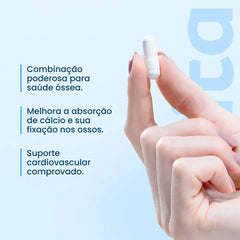 Combo 3x - Vitamina D3 2000UI com Vitamina K2 MK7