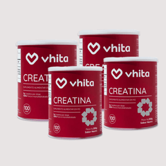 Combo 4x - Creatina Monohidratada Pura em pó 300 g