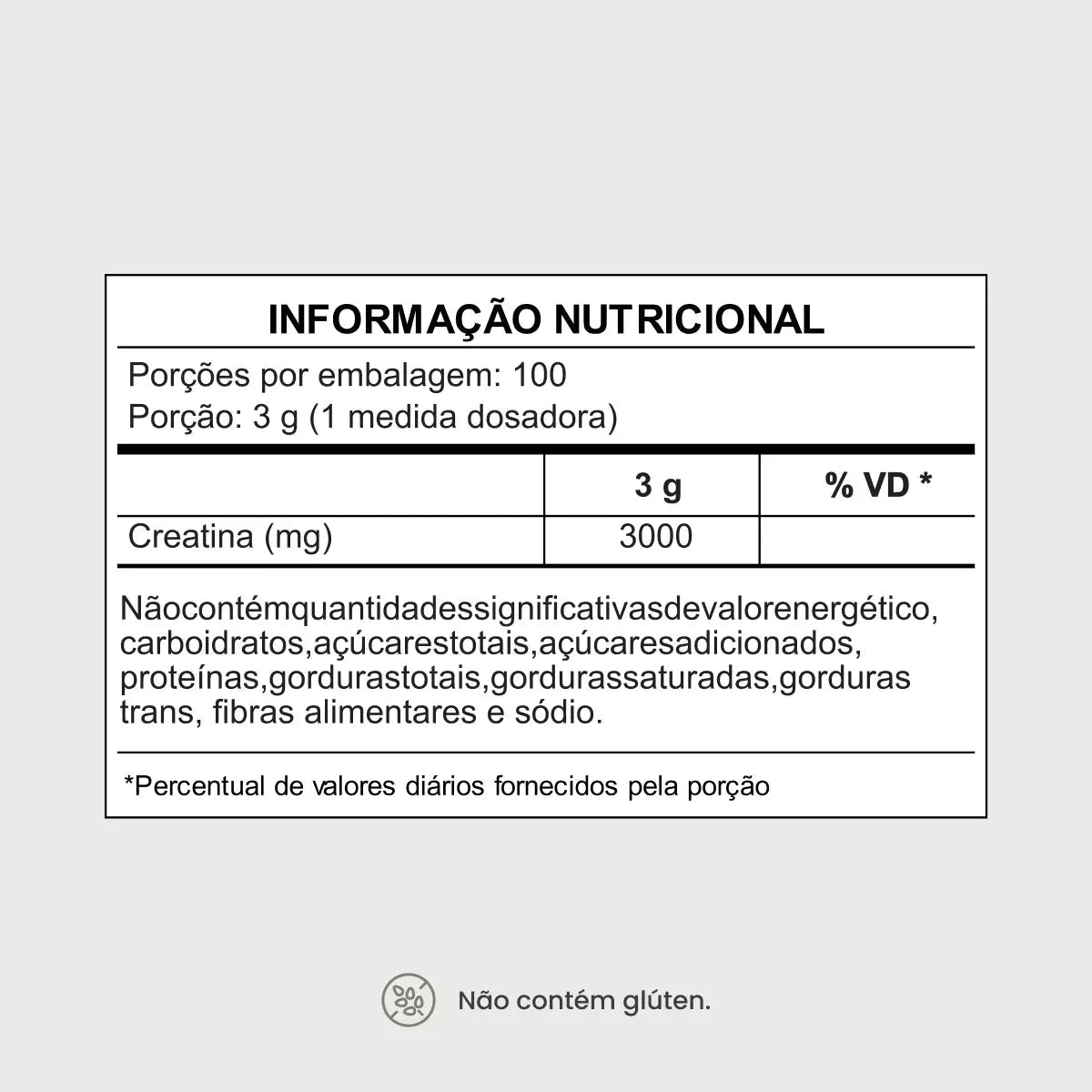 Combo 4x - Creatina Monohidratada Pura em pó 300 g