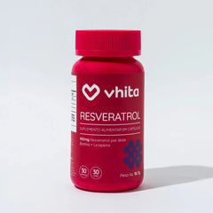 Combo 4x - Resveratrol 165mg com licopeno biotina e proantocianidinas em 1 cápsula