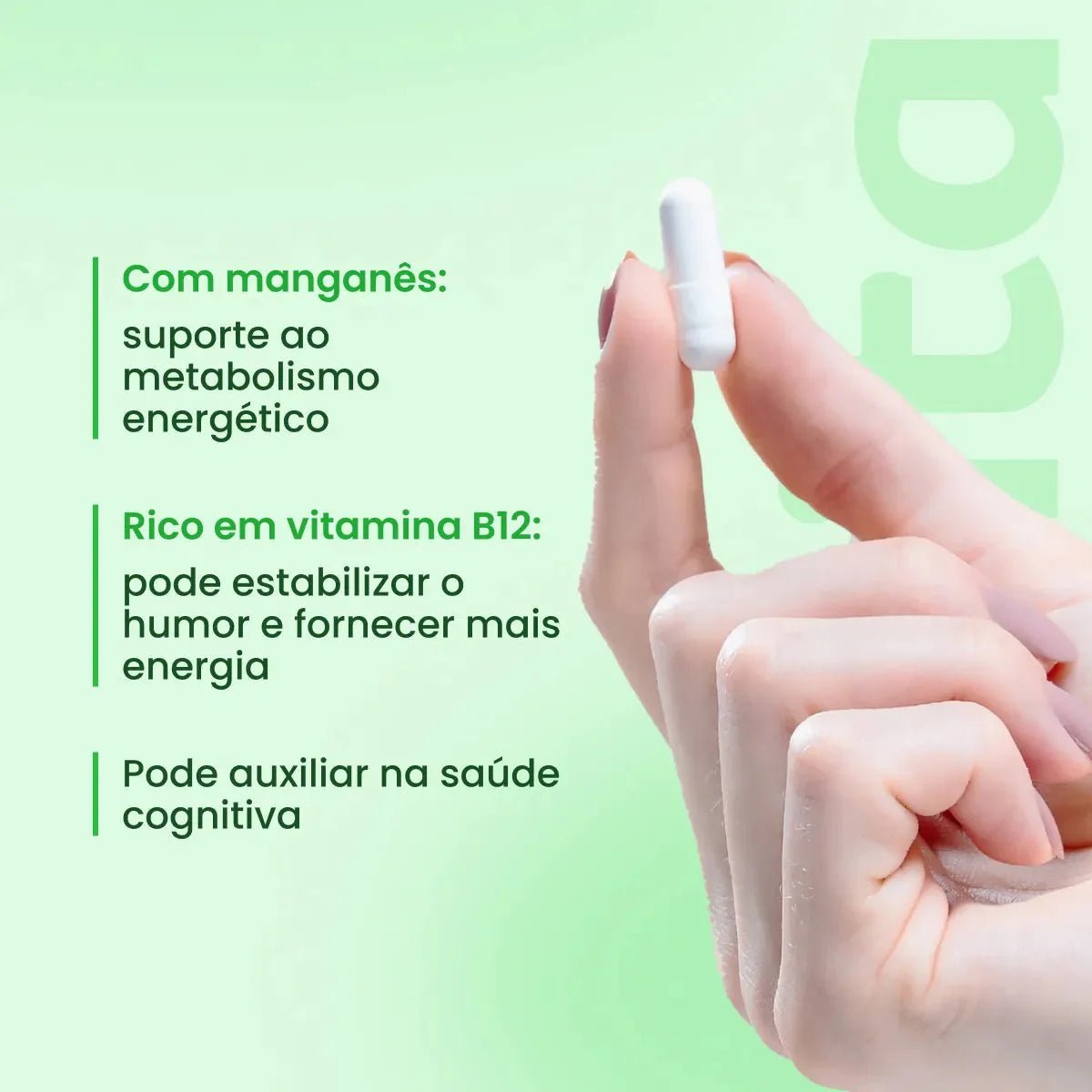 Combo 5x - Complexo B com Manganês - 60 cápsulas