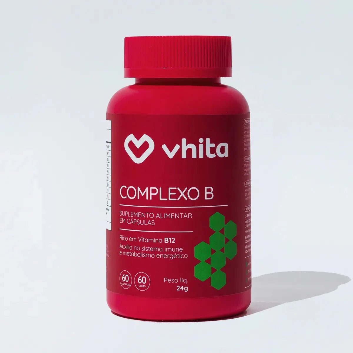 Combo 5x - Complexo B com Manganês - 60 cápsulas