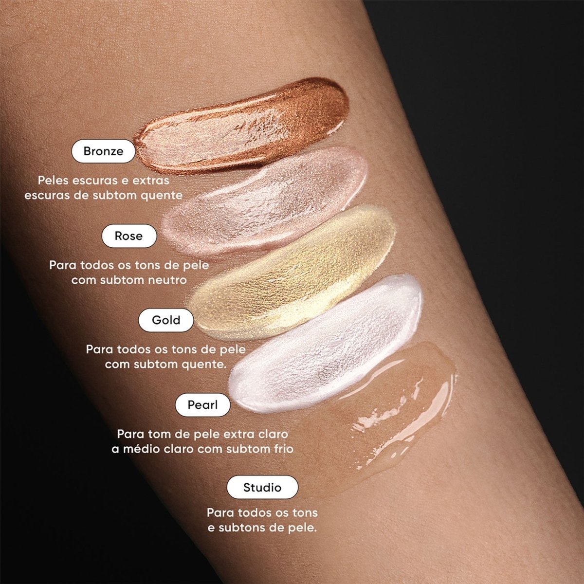 Combo Primer Facial Com Niacinamida e Efeito Lifting - 3 Produtos