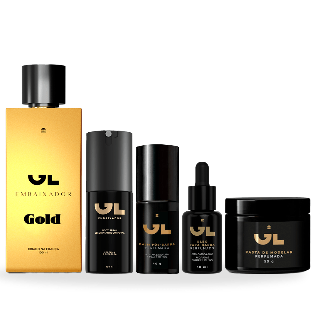 🎁Compre 1, Leve 5 - Kit Embaixador Gold Completo