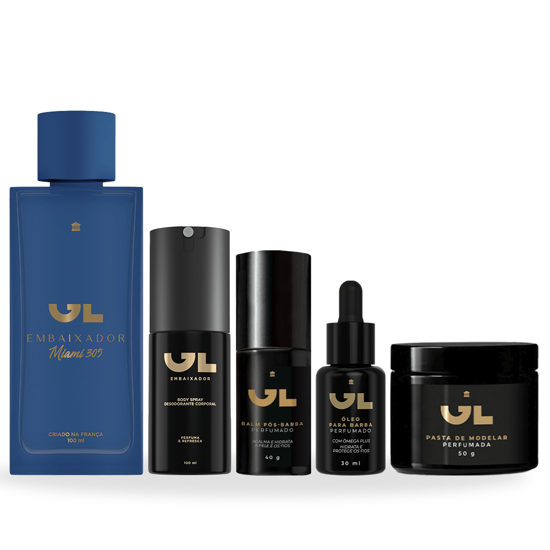 🎁Compre 1, Leve 5 - Kit Embaixador Miami 305 Completo - 