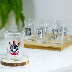 Conjunto 6 Copos Americano Corinthians - 190ml