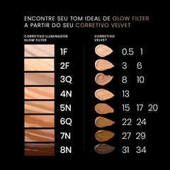 Corretivo Iluminador Glow Filter