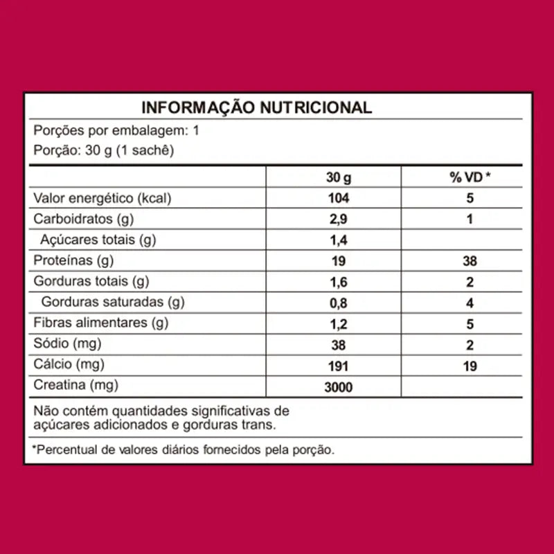 Creawhey | 19g de Proteína e 3g de Creatina Por Dose