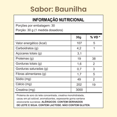 Creawhey 900g | 19g de Proteína e 3g de Creatina Por Dose (chocolate ou Baunilha)