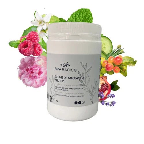 Creme de Massagem Neutro 1kg - Banho e corpo BS14108