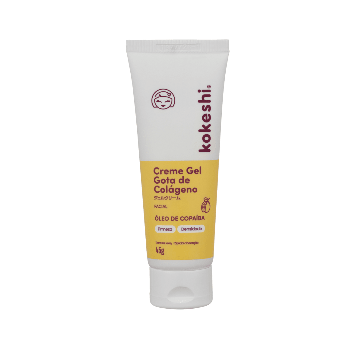 Creme Gel Facial Gota de Colágeno Kokeshi - Cuidado da pele KS03043