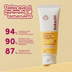 Creme Gel Facial Gota de Colágeno Kokeshi