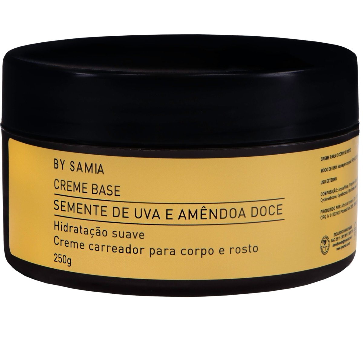Creme Neutro Semente de Uva 250g - Banho e corpo BS12099