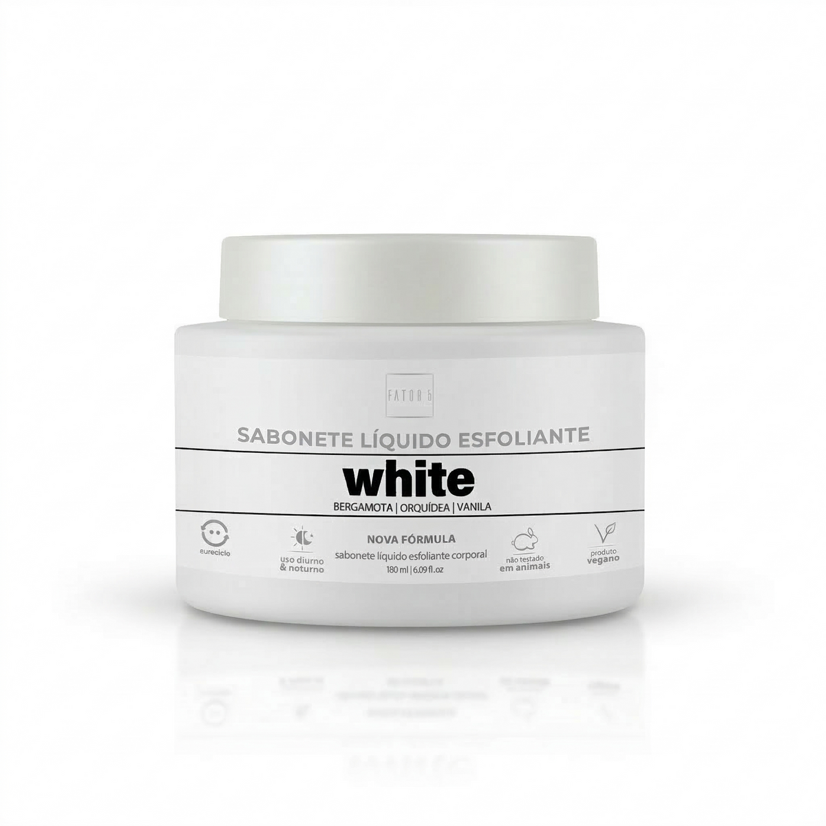 Sabonete Líquido Esfoliante White