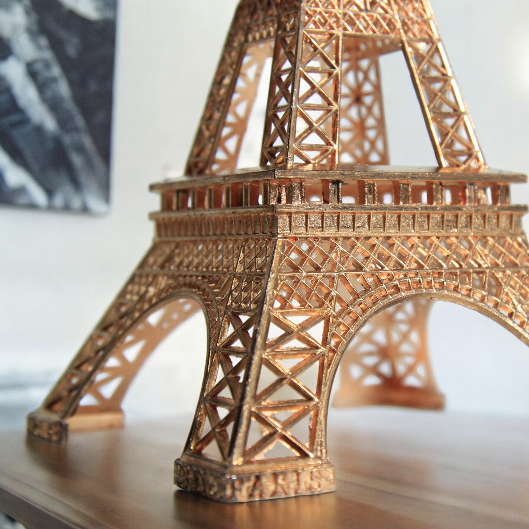 Decoração Torre Eiffel em Metal - 32cm