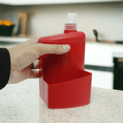 Dispenser de Detergente com Porta Esponja