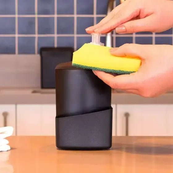 Dispenser para Detergente com Porta Esponja