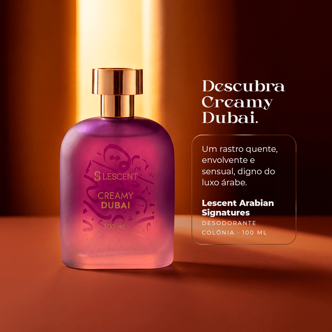 Duo Árabe - Creamy Dubai e Energy Of Istanbul 100ml