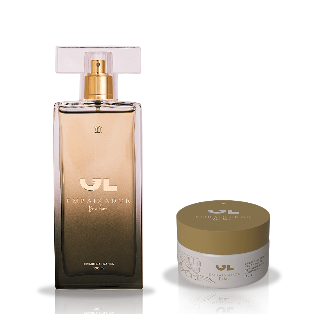 Embaixador For Her + Creme Acetinado - 